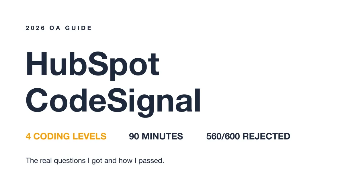 HubSpot CodeSignal OA guide cover