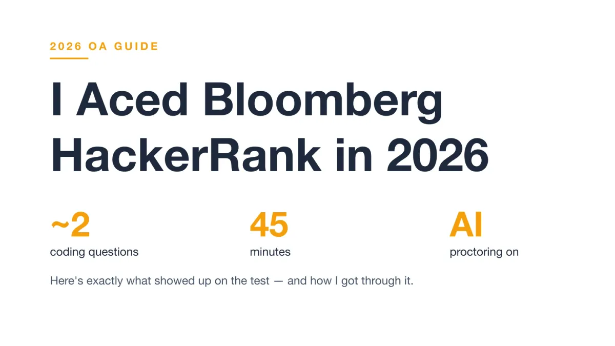 Bloomberg HackerRank OA guide cover