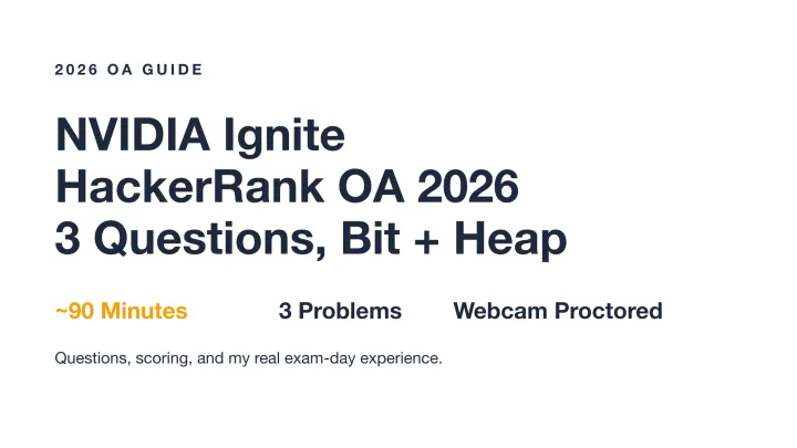 NVIDIA HackerRank OA guide cover