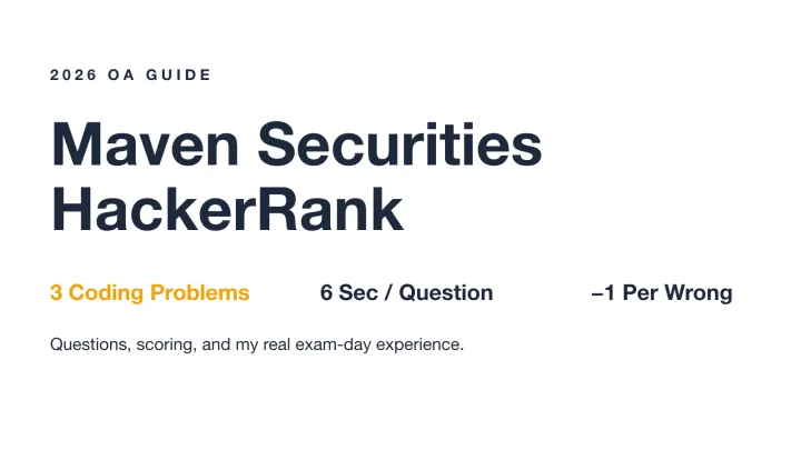 Maven Securities OA guide cover